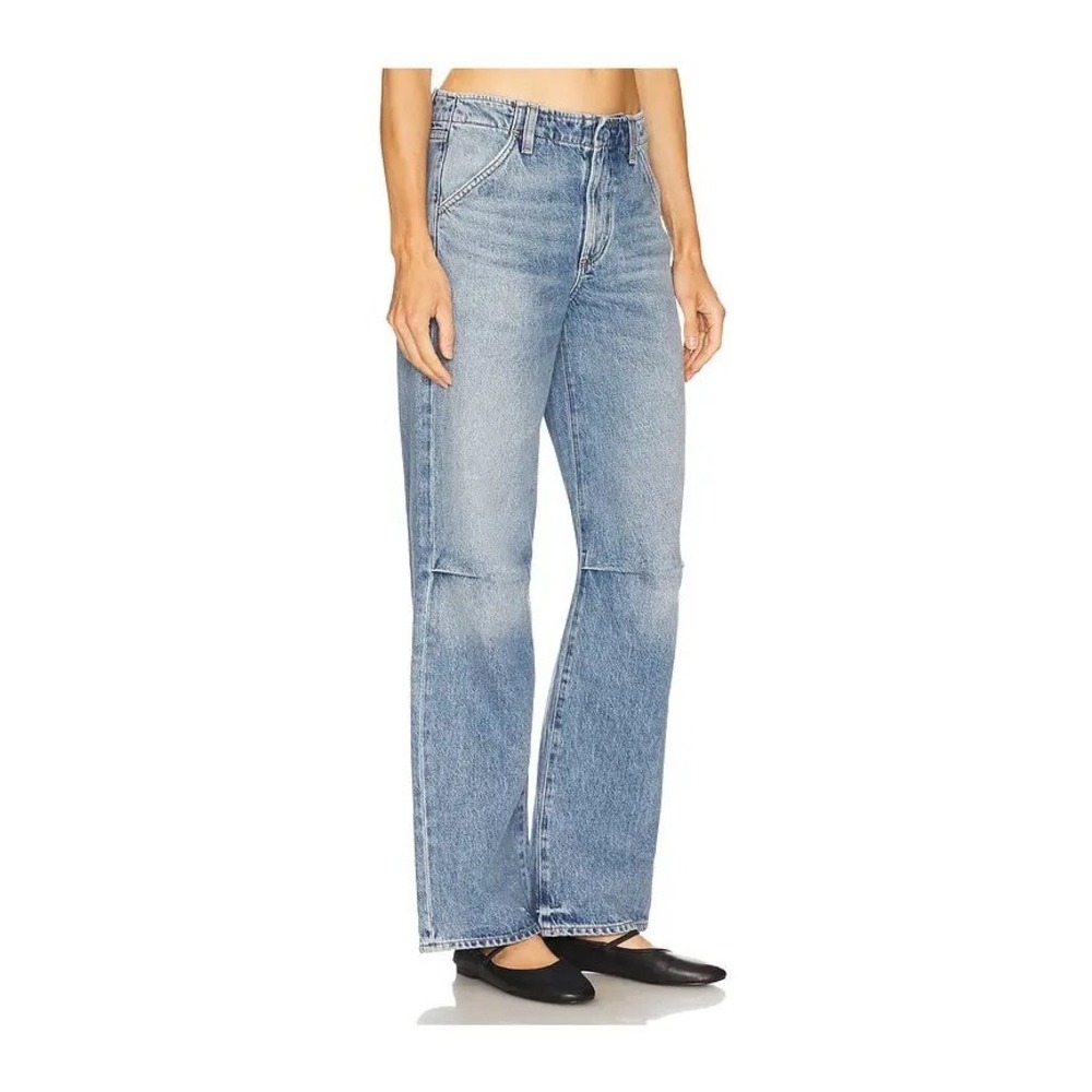 Citizens of Humanity Pasha Womens Medium Wash Straight Leg Workwear Jean Size 28